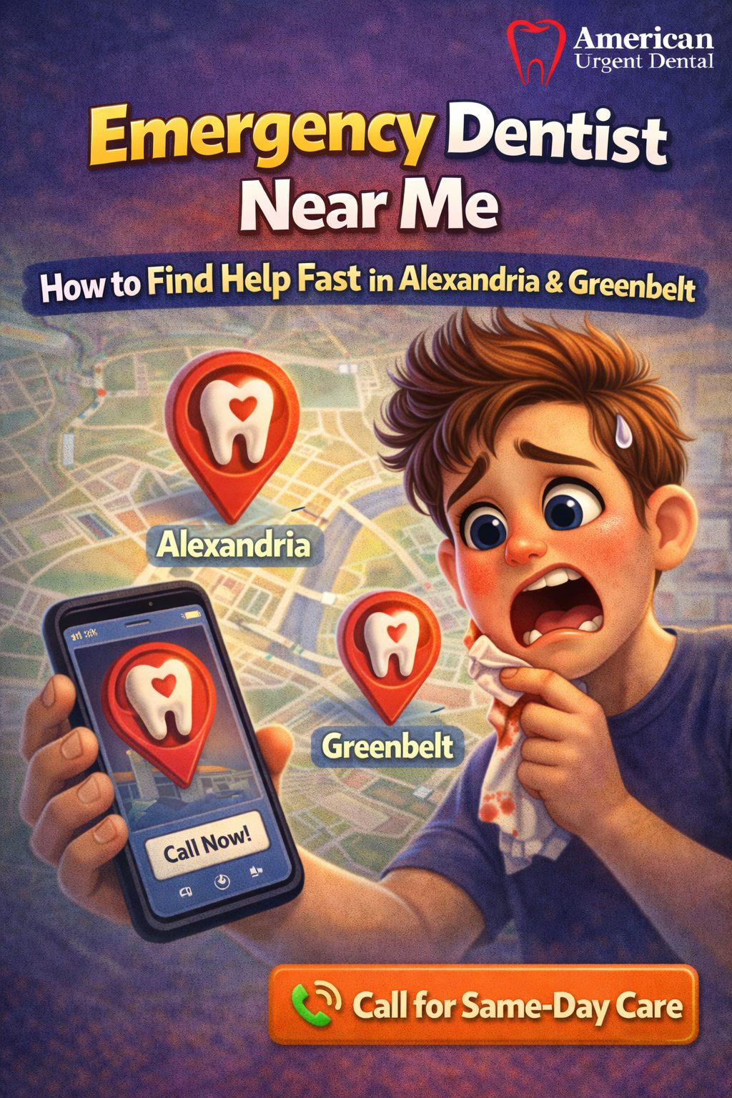 Emergency Dentist Near Me: How to Find Help Fast in Alexandria & Greenbelt