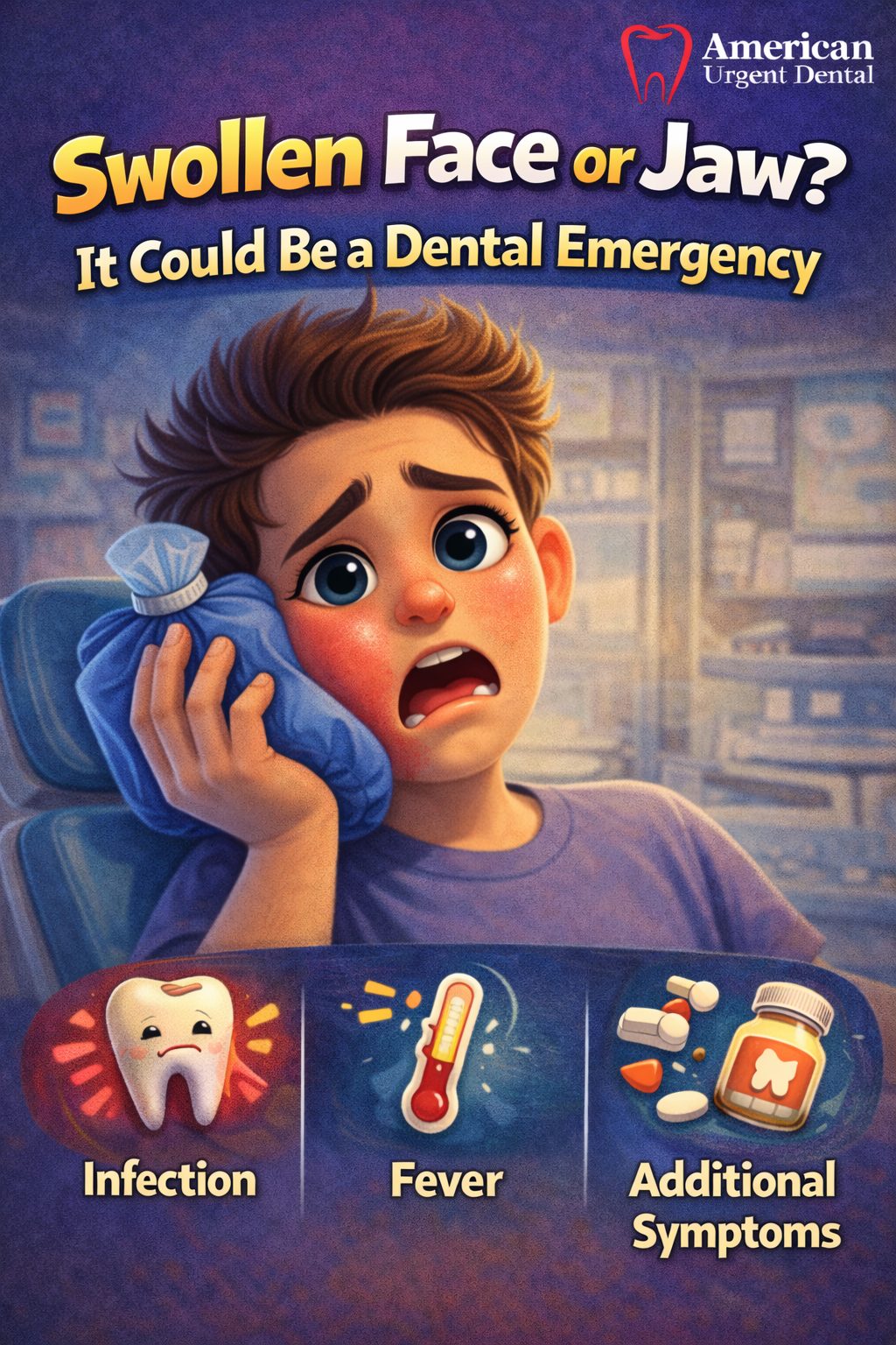 Swollen Face or Jaw? It Could Be a Dental Emergency