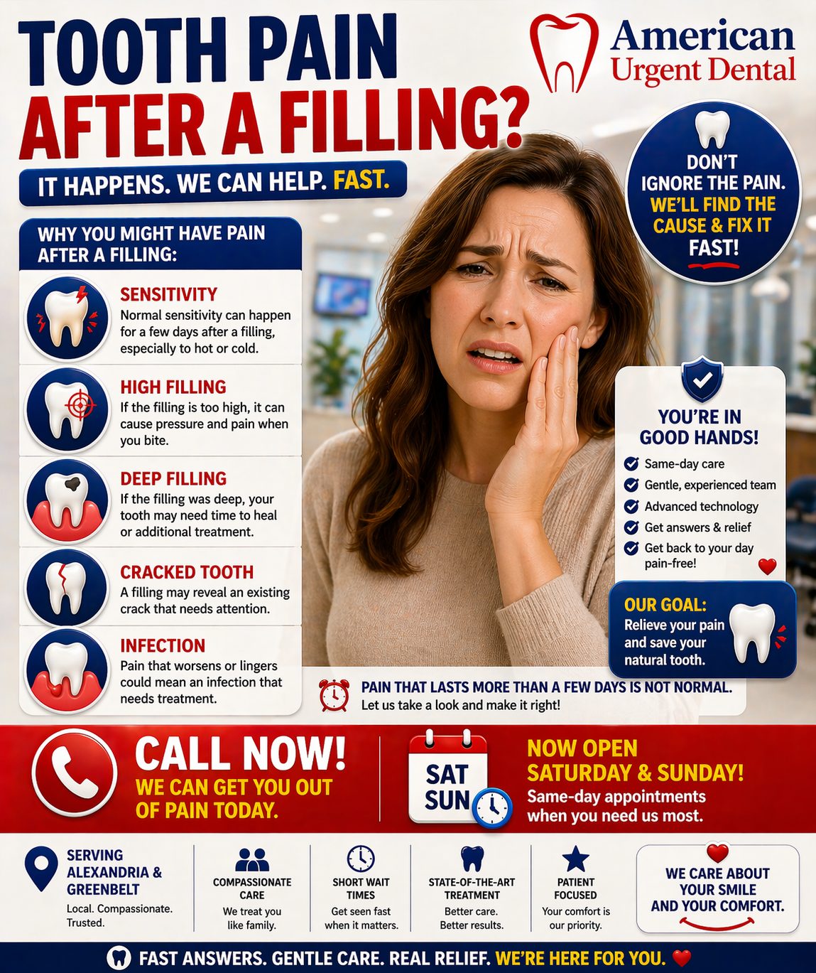 Tooth Pain After a Filling: Normal or Emergency?